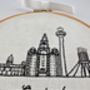 Liverpool Skyline Beginners Embroidery Kit, thumbnail 4 of 12