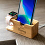 Personalised Time Is Precious Apple Charging Station, thumbnail 1 of 7