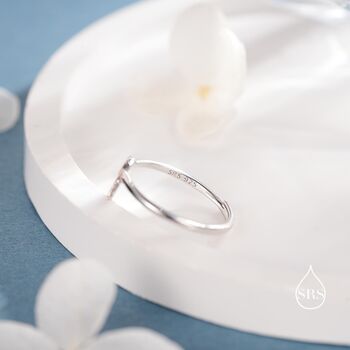 Sterling Silver Tiny Axolotl Ring, 7 of 12