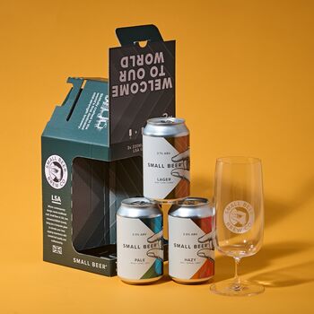 Personalised Craft Beer And Glass Gift Pack, 2 of 4