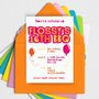 Pack Of Party Invitations For Girls And Boys, thumbnail 5 of 8