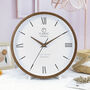 Tabic Planeteco Time Master Elegant Roman Numeral Wall Clock, thumbnail 2 of 12