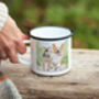 Personalised Enamel Photo Mug, thumbnail 3 of 3