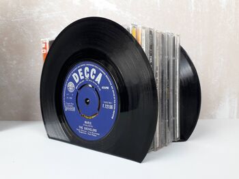 Small Vinyl Record Bookends 45's, 9 of 11
