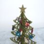 3D Personalised Christmas Tree Table Decoration Kit, thumbnail 1 of 5