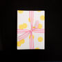 Luxury Polka Dot Wrapping Paper, Yellow, thumbnail 6 of 7