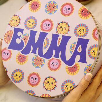 Personalised Faces Cake Tin, 5 of 7