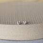 Sterling Silver Mini Heart Studs, thumbnail 6 of 9