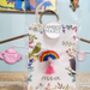 Handmade Rainbow Tassel Pendant Stand Up Gift, thumbnail 1 of 7