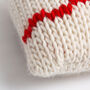 Valentines Cushion Cover Easy Knitting Kit, thumbnail 4 of 6