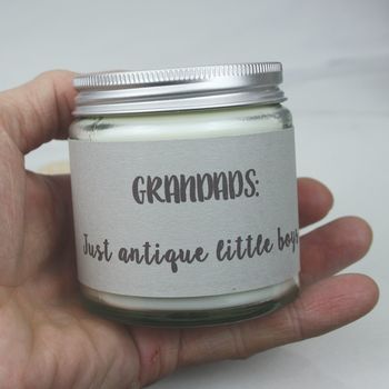 Grandad Organic Scented Candle, 2 of 2