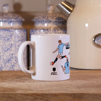 Man City Football Players Mug, 4 of 5