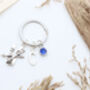 Personalised Skiing Keyring Ski Gift, Travel Keepsake, thumbnail 4 of 7