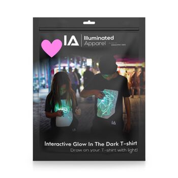 Kids Interactive Glow T Shirt Love Heart, 6 of 6