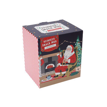 Christmas Reindeer Snack Mug With Gift Box, 7 of 7
