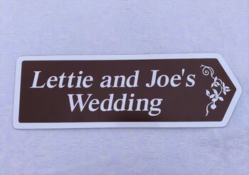 Personalised Wedding Sign, 5 of 12
