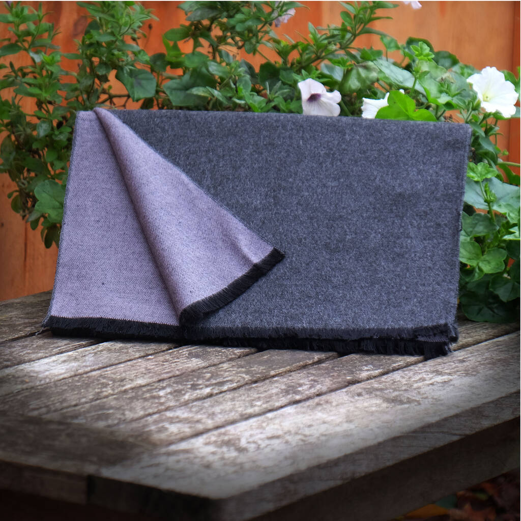 Scarf Grey Soft And Warm, 1 of 8