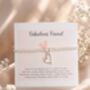 Friendship Bracelet Silver Plated Heart Stretch Bracelet, thumbnail 12 of 12