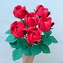 Origami Paper Rose With Leaves, Anniversary Gift, thumbnail 11 of 11