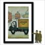 Amazon Delivery Truck Lowry Style Framed Art, thumbnail 1 of 2