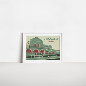 Dingwalls Nightclub London Travel Poster Art Print, 4 of 6