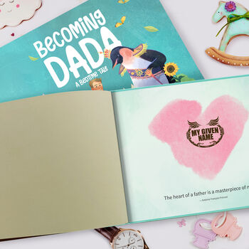 'Becoming Daddy' A Bedtime Story Book For Daddy And Me, 2 of 10