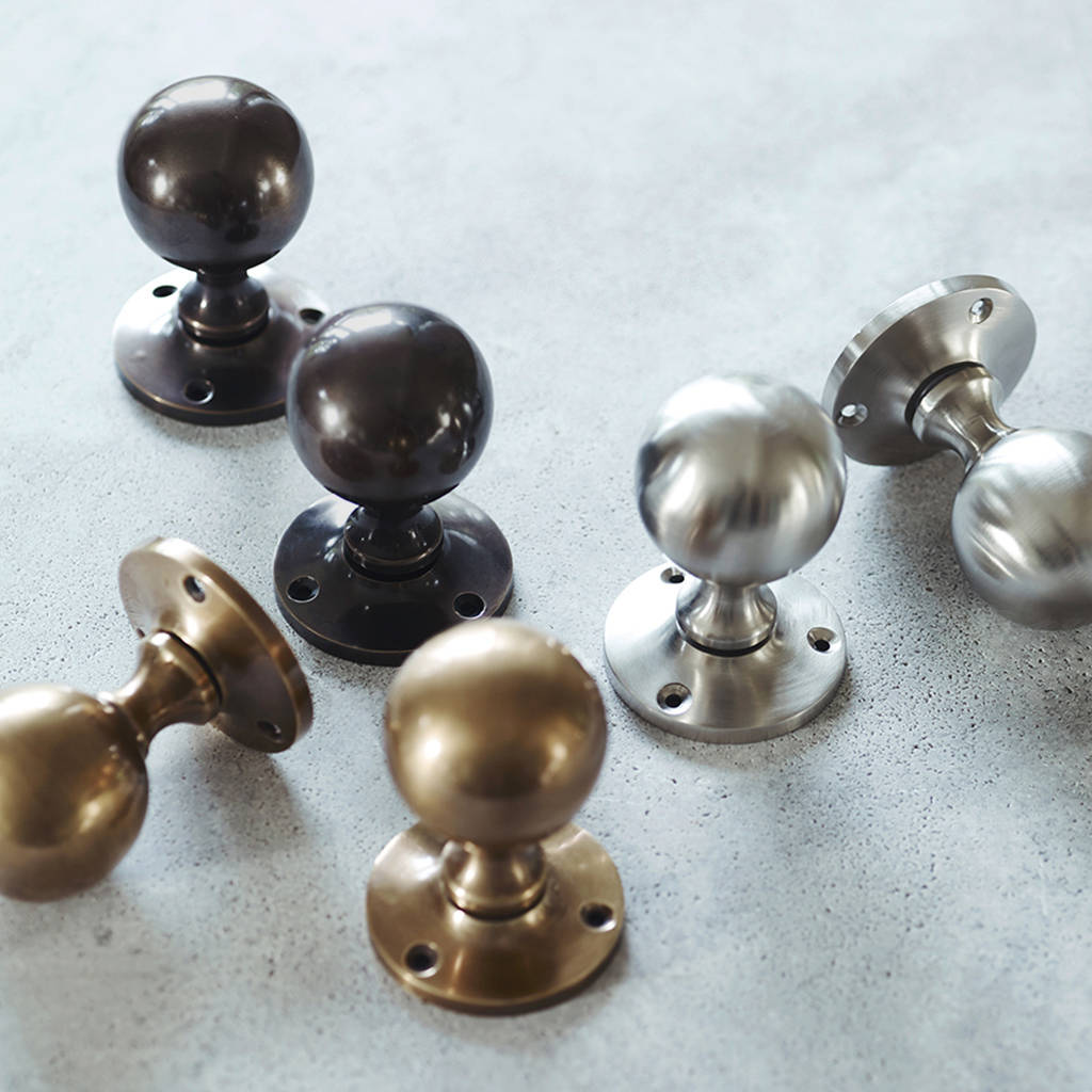 grove door handles, set of two by rowen & wren