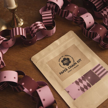 Berry And Blush | Paper Chain Kit, 2 of 12