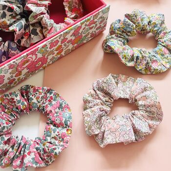 Liberty Of London Adult And Children's Hair Scrunchie, 2 of 6