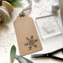 Snowflake Rubber Stamp, thumbnail 1 of 6