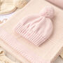 Pale Pink Welcome Baby Knitted Essentials And Toy Gift Set, thumbnail 6 of 12