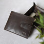 Vintage Personalised Bifold Leather Wallet, thumbnail 2 of 12