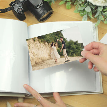 Personalised Wedding Day Photo Album Book, 6 of 6