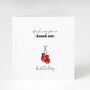Boxing Birthday Card Knockout Birthday, thumbnail 2 of 3