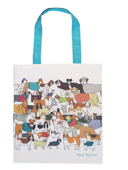 Pack Of Proud Pooches Bag In Cotton Canvas, 4 of 4