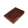 'Lander' Men's Leather Bi Fold Wallet In Cognac, thumbnail 5 of 8