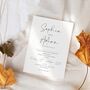 This Is Love Wedding Invitations 10 Pack, thumbnail 7 of 8