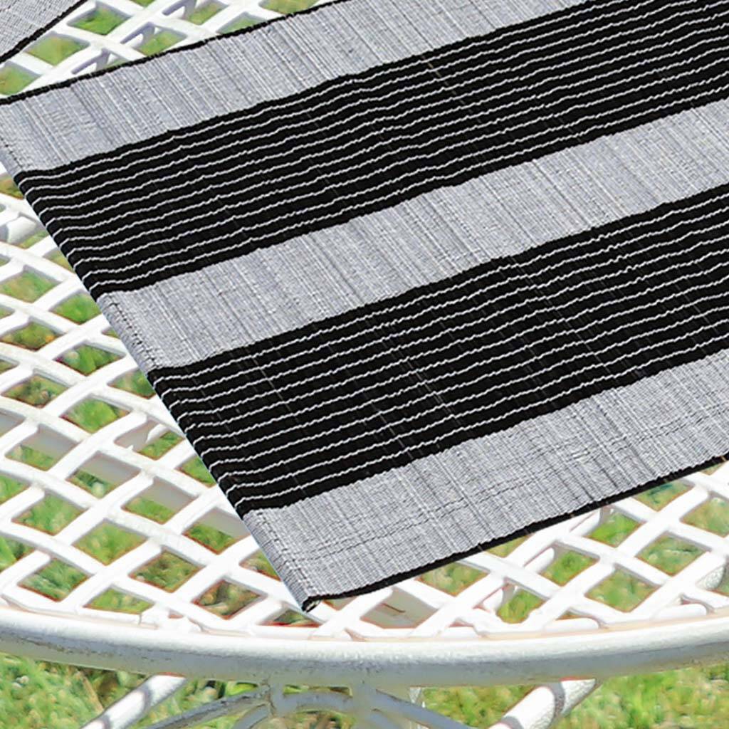 Contemporary Black Bamboo Placemats By Dibor