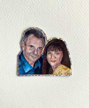 90s Neighbours Karl And Susan Sticker, 4 of 6