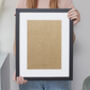 Black Wooden Picture Frame, thumbnail 1 of 4