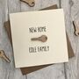 New Home Wooden Key Personalised Card, thumbnail 1 of 4