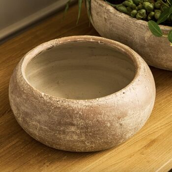 Antique Terracotta Plant Bowl, 5 of 8