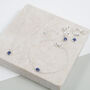 Hampton Sapphire And Sterling Silver Necklace, thumbnail 3 of 4
