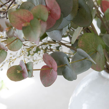 Faux Blush Eucalyptus And Willow Arrangement, 4 of 5