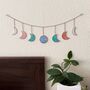 Glass Moon Phase Garland Multicoloured, thumbnail 2 of 7