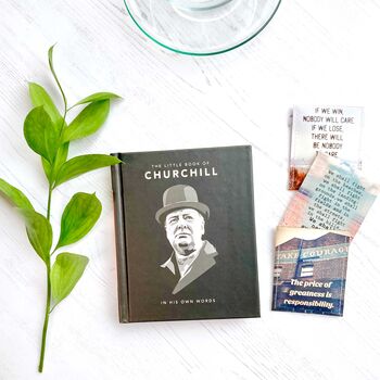 Churchill Tea And Book Gift Set | Winston Churchill Gift, 4 of 12
