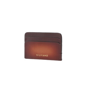 Silviano Card Holder Tamponata Tan, 2 of 5