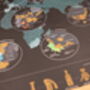 Scratch Off Wine Map World, thumbnail 6 of 7