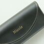 Personalised Embossed Faux Leather Glasses Case Sunglasses, thumbnail 6 of 6