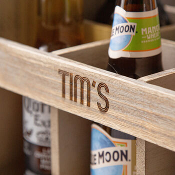 Personalised Drinks Caddy With Bottle Opener, 5 of 10